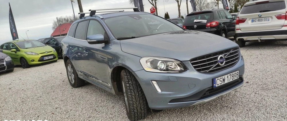 Volvo XC 60 cena 93900 przebieg: 138412, rok produkcji 2017 z Bobowa małe 781